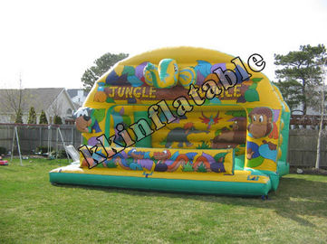 Kids Jungle Air Inflatable Bouncer Moonwalk Kkb-g002 For Children Party Hire