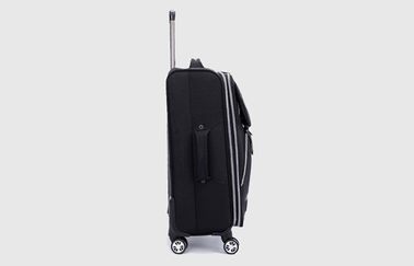 Black Business Waterproof Travelling Luggage Bags With Strong Side Handle