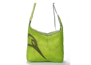 Saco portátil impermeável de pouco peso verde do mensageiro de Cordura do saco de compras